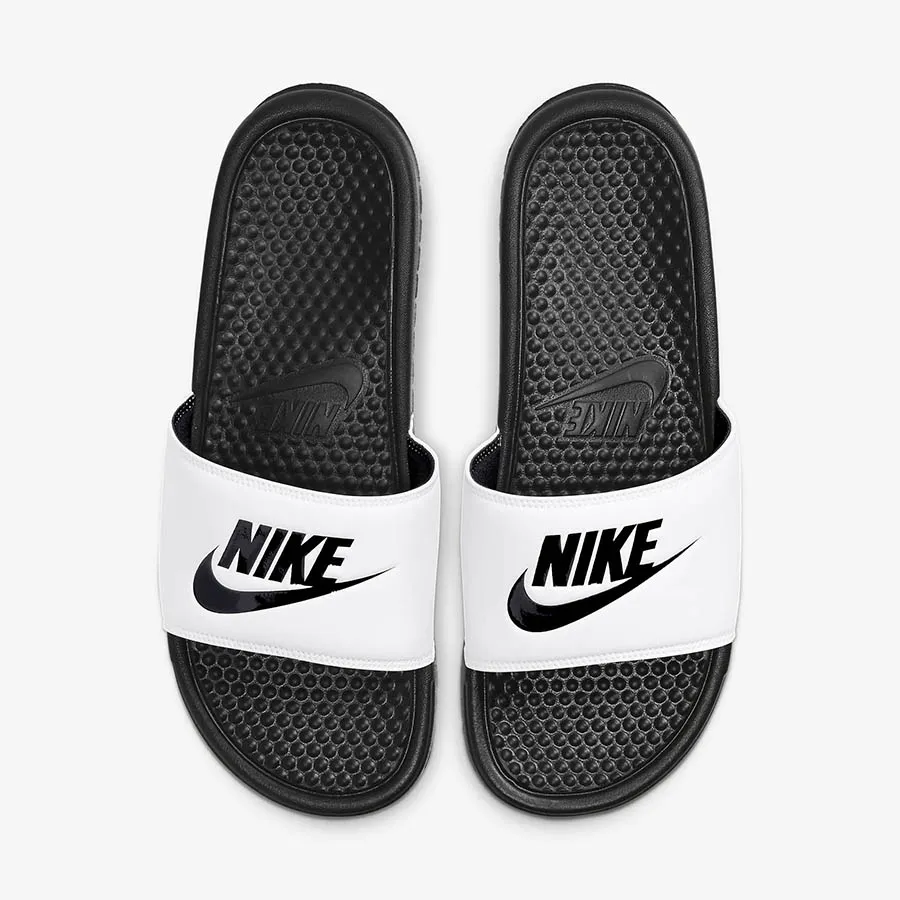 Dép Nam Nike Benassi Jdi 343880 100 Màu Đen Trắng Size 42.5 | Vua Hàng Hiệu
