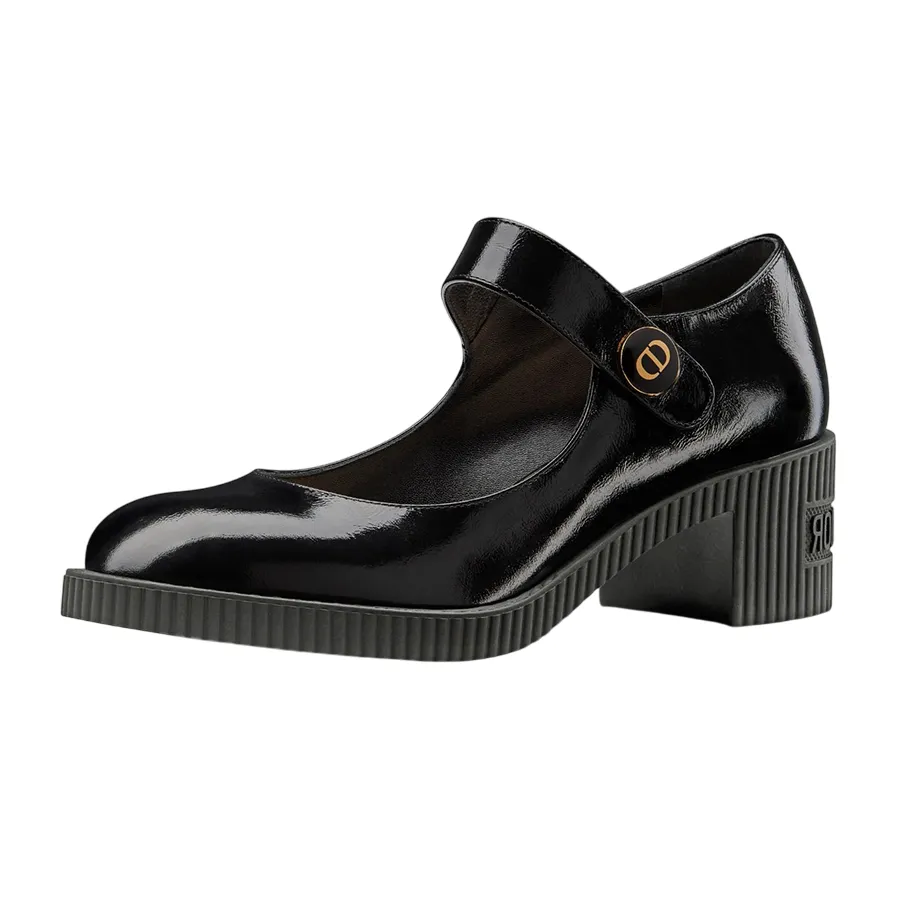 Giày Cao Gót Nữ Dior D-Doll Pumps Black KDP909CCF-S900 Màu Đen Size 35 N-QL