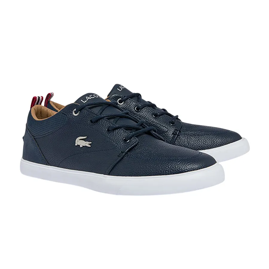 Giày Thể Thao Nam Lacoste Bayliss Leather 7-37CMA0073092 Màu Xanh Navy Size 42
