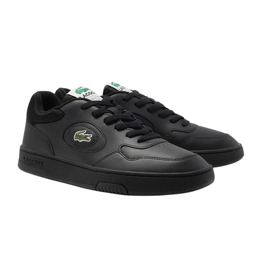 Giày Thể Thao Nam Lacoste Lineset Leather 7-46SMA004502H Màu Đen Size 40.5