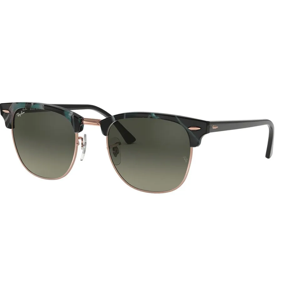 Kính Mát Rayban Clubmaster Grey Gradient Sunglasses RB3016 1255/71 Màu Xám Đen Size 51