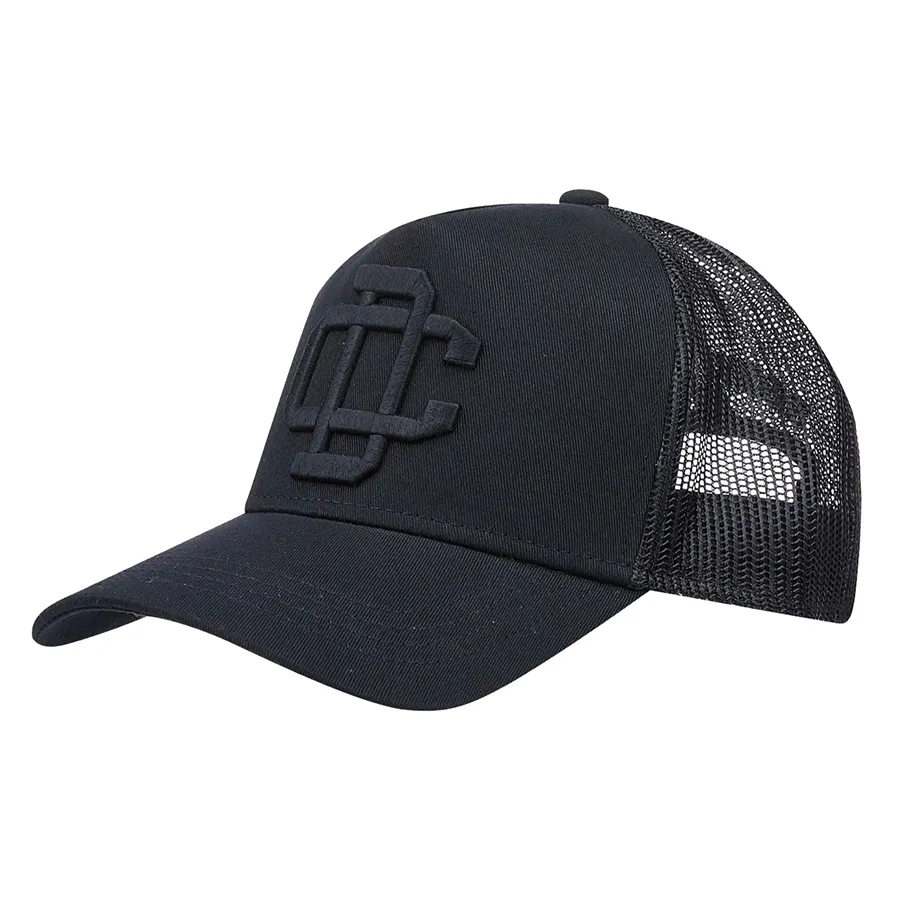 Mũ Nam Dsquared2 Mesh Cap Snapback Logo BCM0067 Màu Đen Vua Hàng