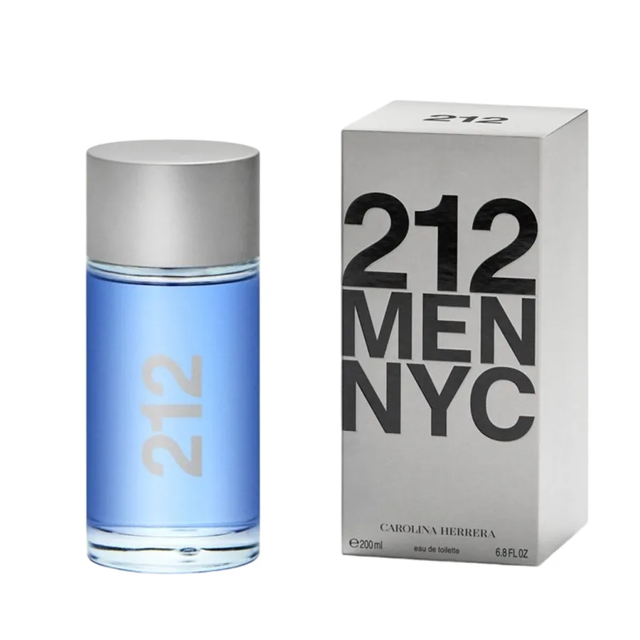 Nước Hoa Nam Carolina Herrera 212 Men NYC Eau De Toilette 200ml
