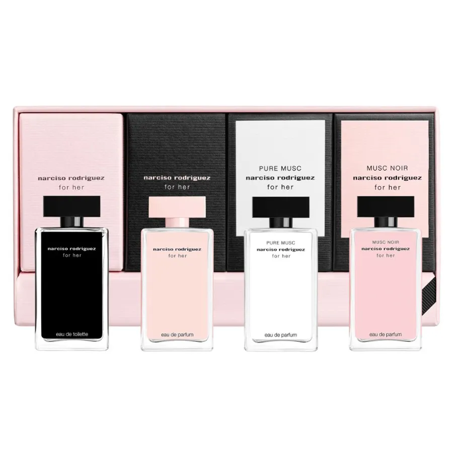 Set Nước Hoa Nữ Narciso Rodriguez For Her Collection 4 x 7.5ml