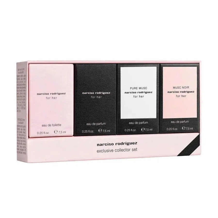 Set Nước Hoa Nữ Narciso Rodriguez For Her Collection Mini (4 x 7.5
