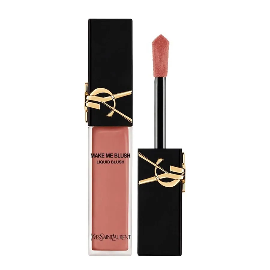 Má Hồng Dạng Kem Yves Saint Laurent YSL Make Me Blush Blurring Liquid Blush 37 Peachy Nude Màu Hồng Nude