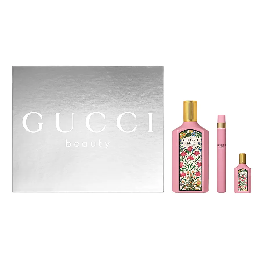 Set Nước Hoa Nữ Gucci Flora Gorgeous Gardenia Gift 3 Món (100 +