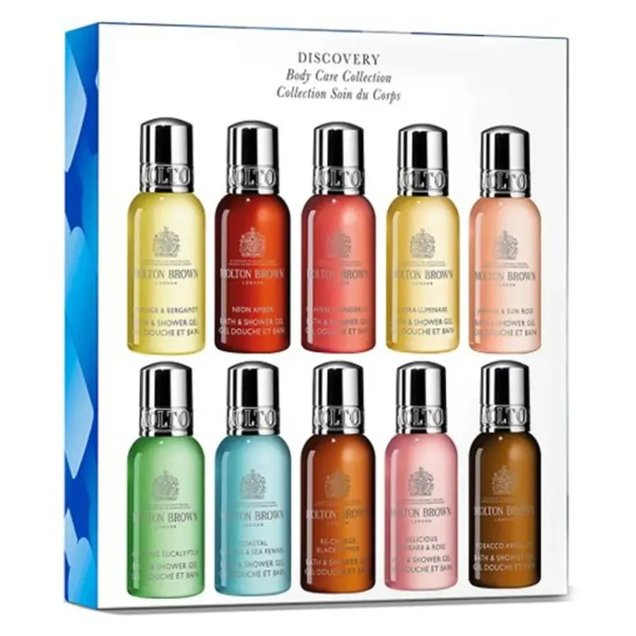 Set Sữa Tắm Molton Brown Discovery Bathing Collection 10 Món