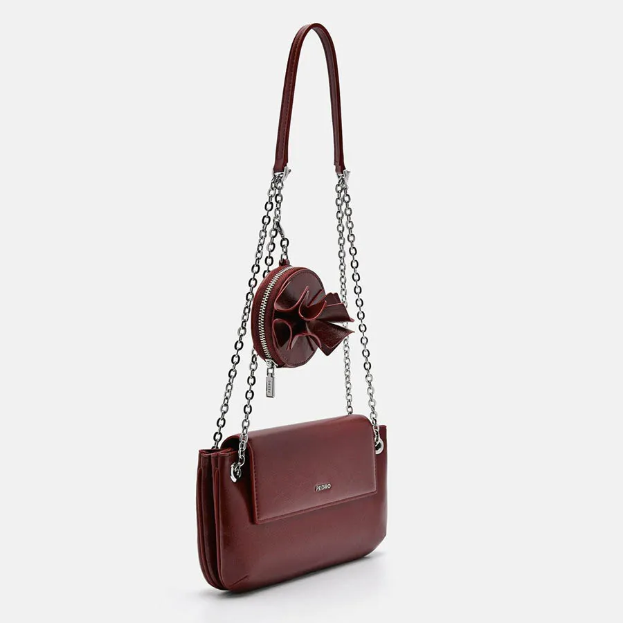 ★PEDRO★Textured Bow Phone Pouch スマホポーチ/送料込 Pedro(ペドロ)のレディース スマホケース・テックアクセサリー