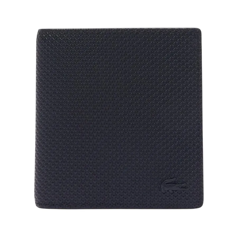 Ví Nam Lacoste Chantaco Compact NH4568CE 000 Noir Màu Đen N-TA