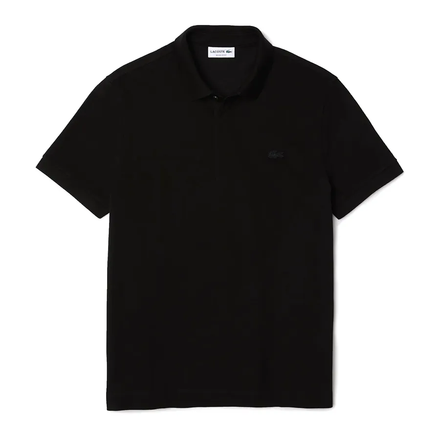 Áo Polo Nam Lacoste Paris Regular Fit Polo Shirt PH5522 031 Màu Đen Size 3