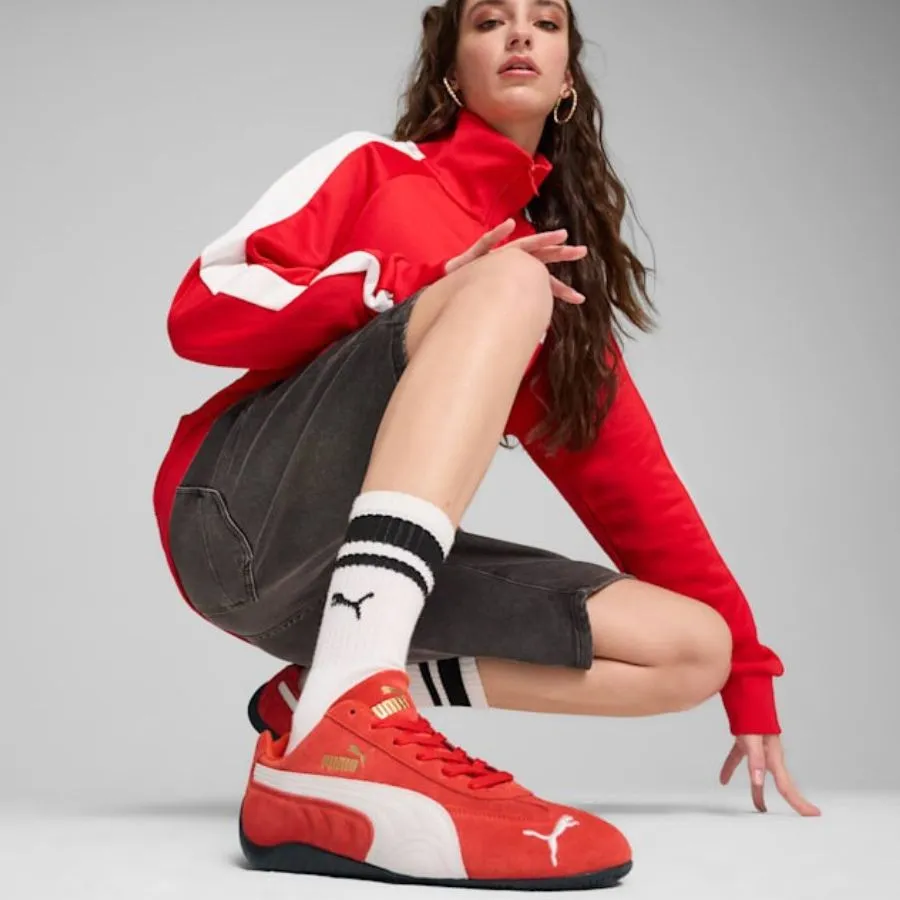 Casual Shoes Puma Pace Cat Women Red Giày Picklebal Puma Speedcat