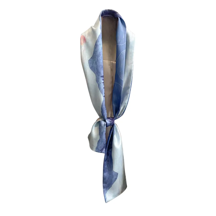 Khăn Choàng Nữ Kya Jewel Peak Serenity 12 x 148cm SC43 Màu Xanh