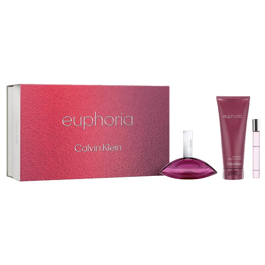 Set Nước Hoa Nữ Calvin Klein CK Euphoria For Women EDP Giftset