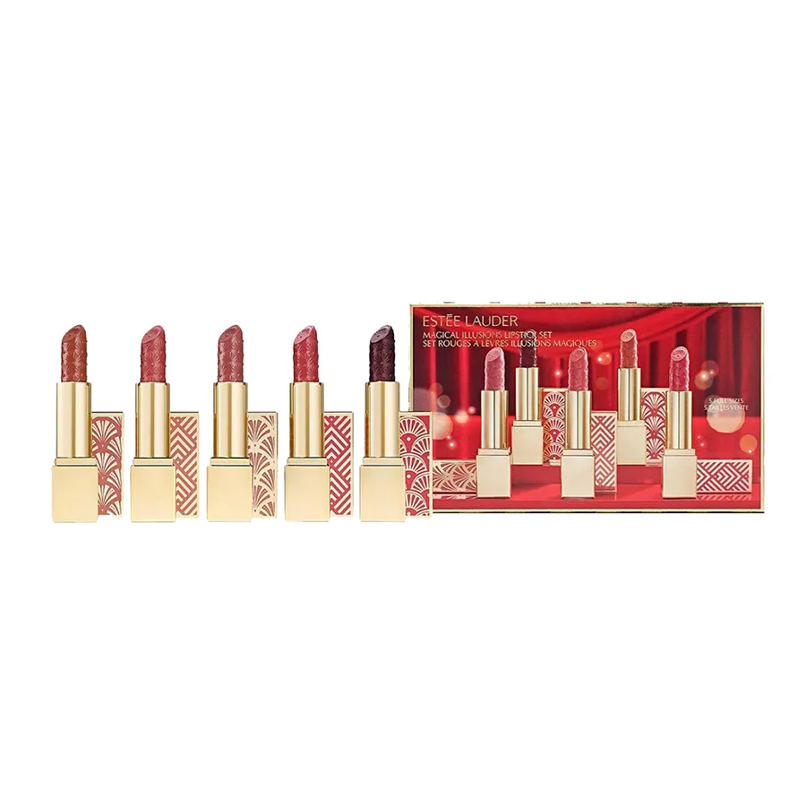 Set Son Estée Lauder Magical Illusion Lipstick 5 Màu