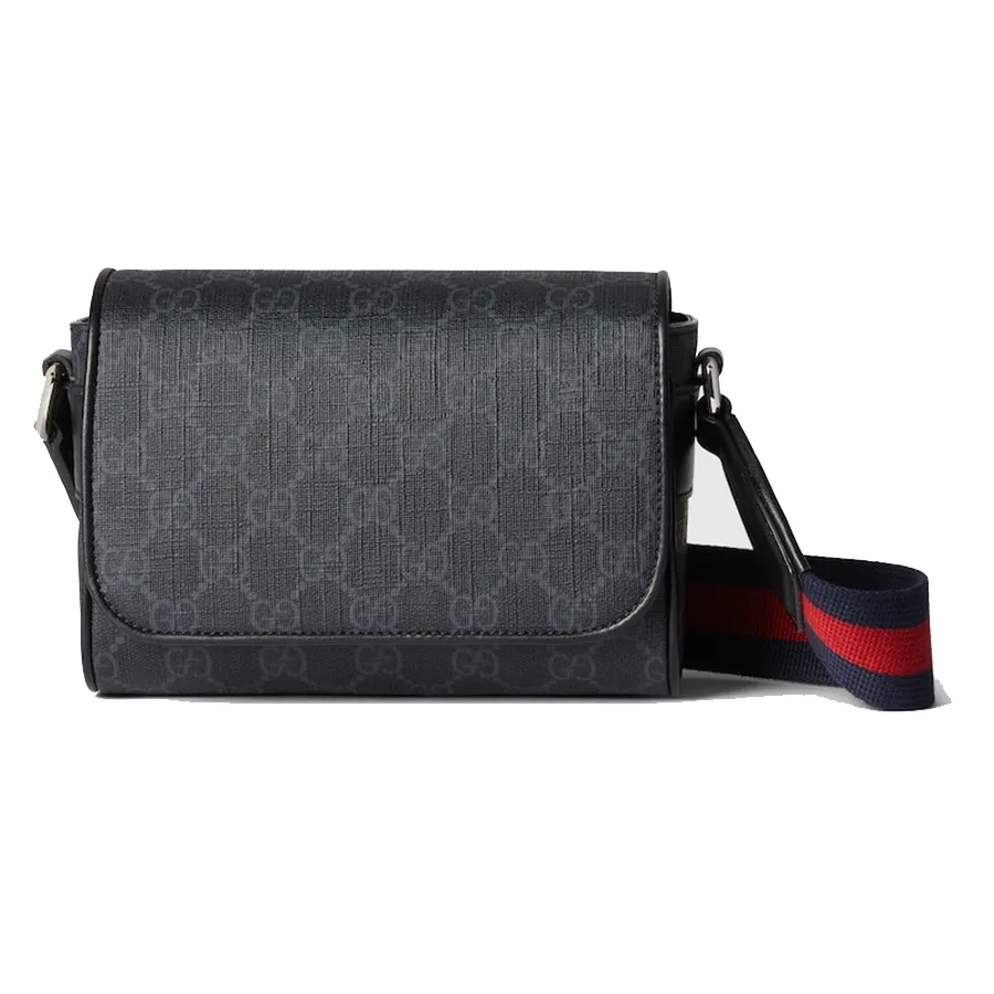 Túi Đeo Chéo Gucci GG Super Mini Bag Màu Đen D-QN