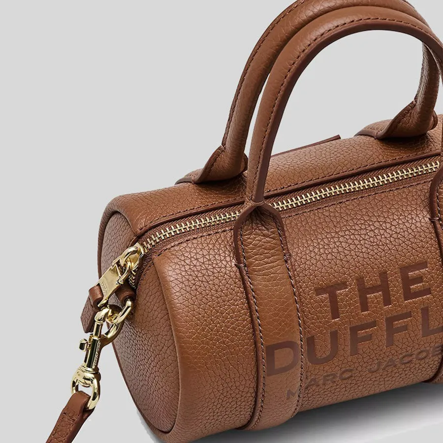 Túi Trống Nữ Marc Jacobs The Leather Mini Duffle Bag