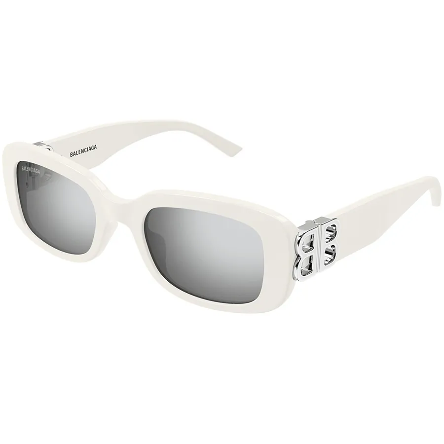 Kính Mát Nữ Balenciaga Sunglasses BB0310SK 003 Màu Trắng N-GM