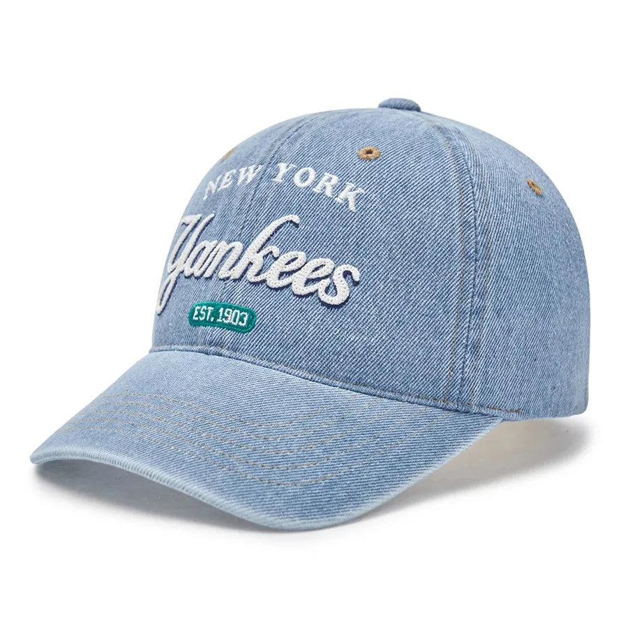 Mũ MLB Color Denim Unstructured Ball Cap New York Yankees