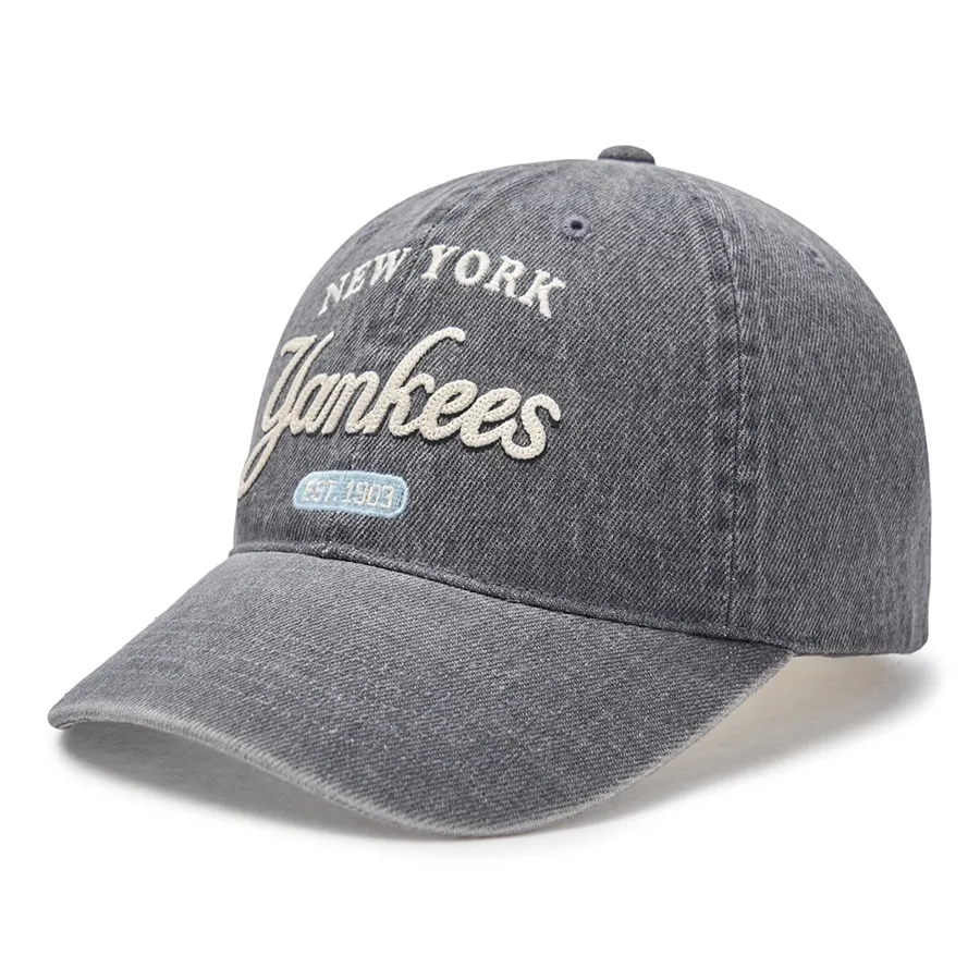 Mũ MLB Color Denim Unstructured Ball Cap New York Yankees