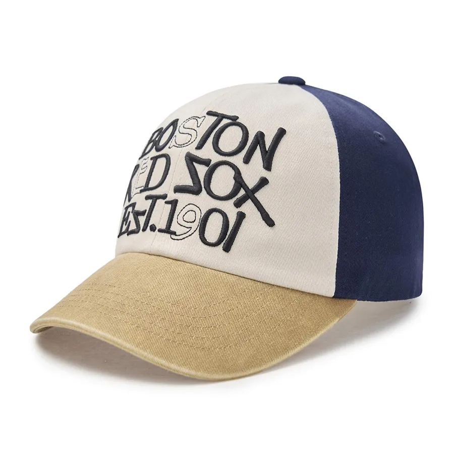 Mũ MLB&nbsp;Street Varsity Vintage Unstructured Ball Cap Boston Red Sox 3ACPV125N-43CAL Màu Camel