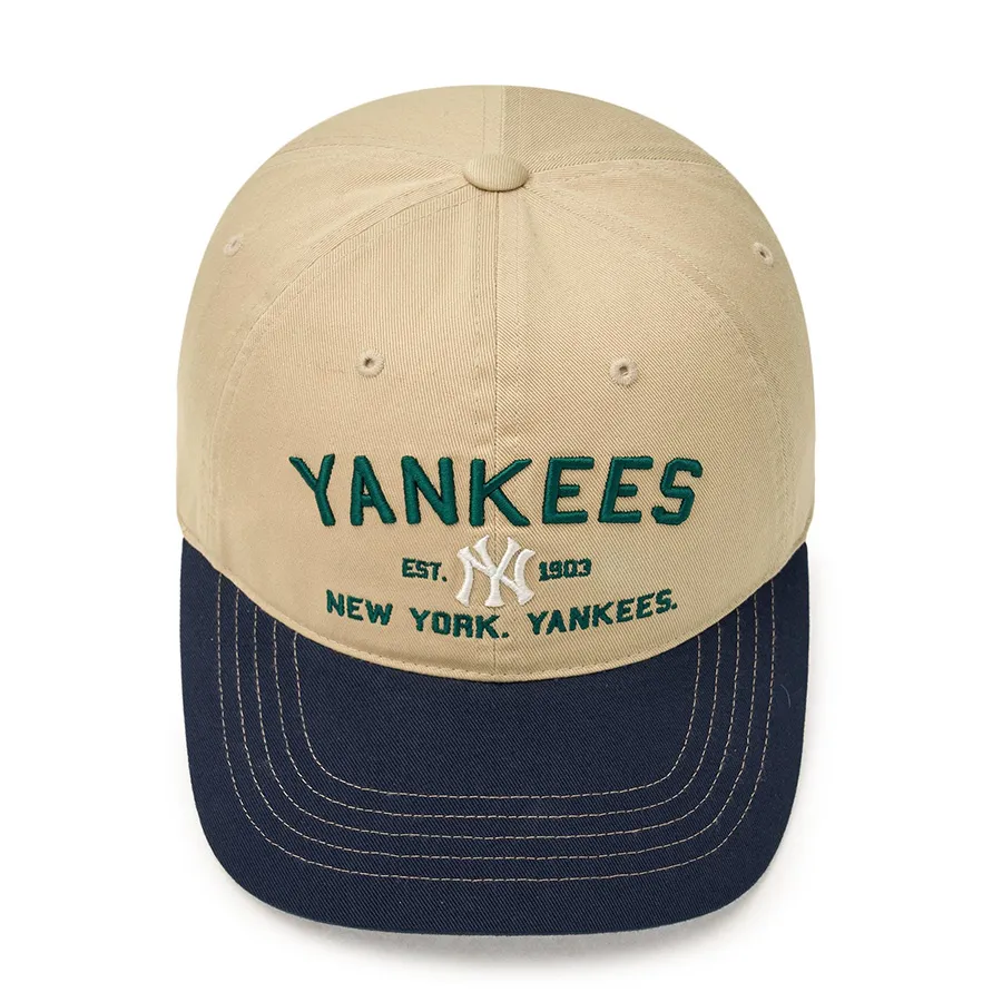 Mũ MLB Varsity Lettering Color Block Unstructured Ball Cap
