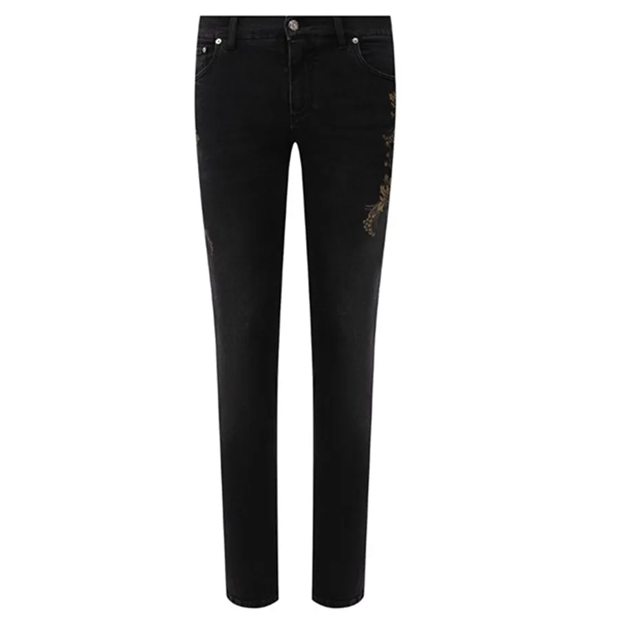 Quần Jean Nam Dolce & Gabbana D&G GYC4LD Skinny Màu Đen Xám Size 50 N-DG