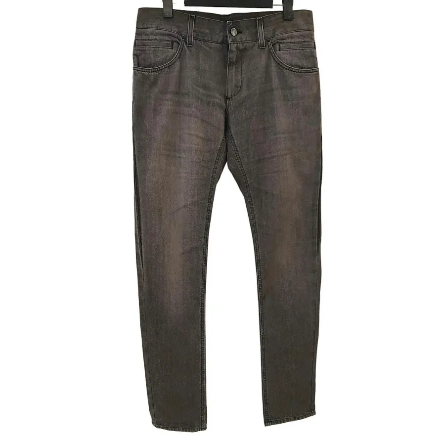 Quần Jean Nam Dolce & Gabbana D&G Tag Gold G46KLD Màu Xám Size 44 N-DG