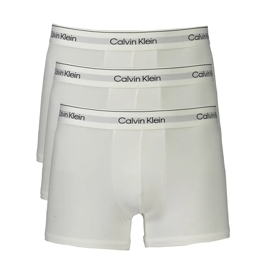 Set 3 Quần Lót Nam Calvin Klein CK 000NB3963A_BI100 Màu Trắng Size XL