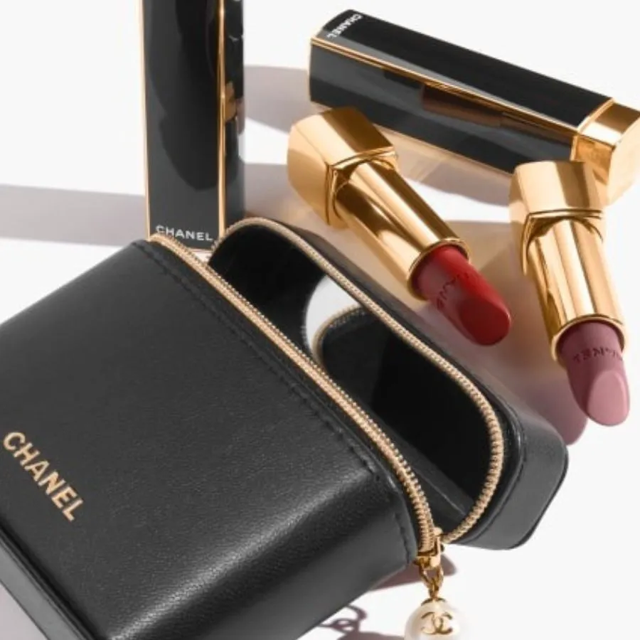 Set Son Lì Chanel Rouge Allure Velvet Les Perles 4 Món (448 - 458