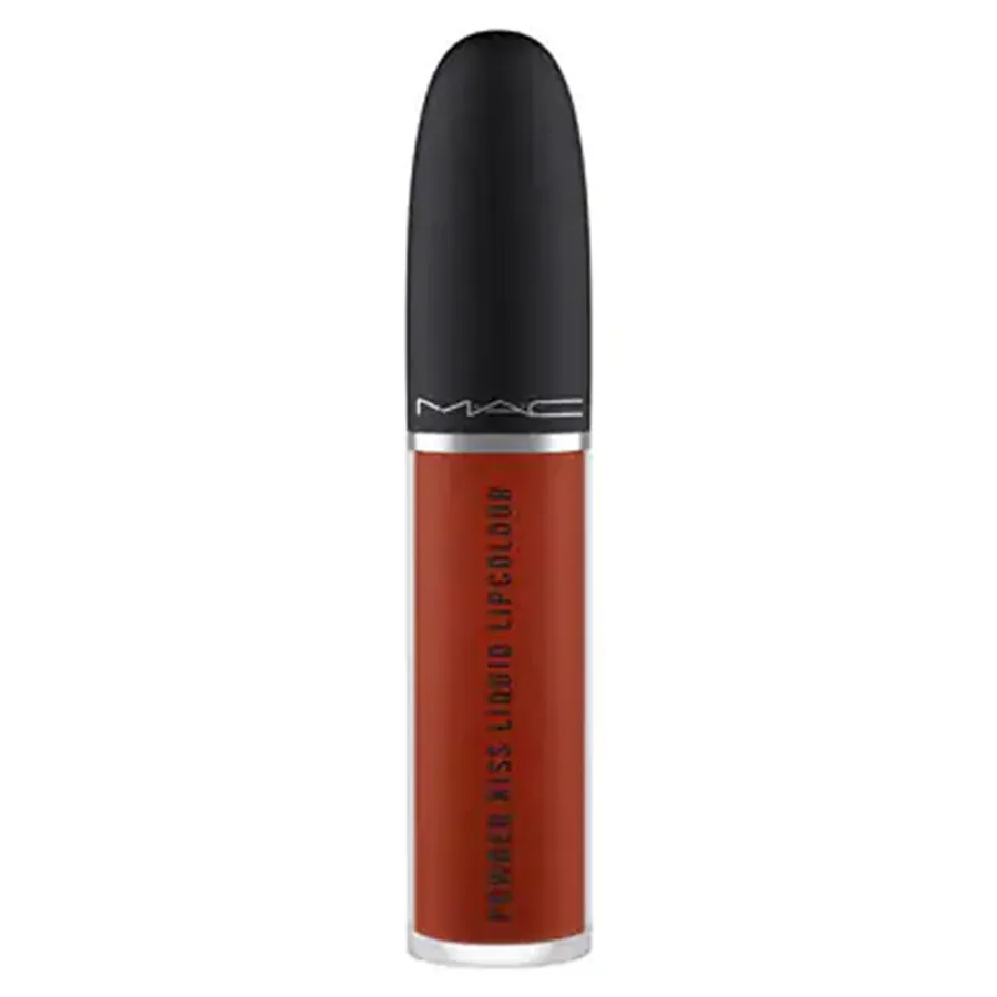 Son Kem Mac Powder Kiss Liquid Lipcolour 982 Marrakesh Mere Màu Đỏ Đất 5ml