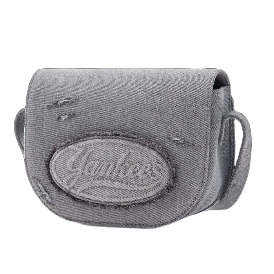 MLB KOREA■新作*lettering vintage denim cross bag MLB KOREA□新作*lettering vintage denim cross bag (MLB Korea