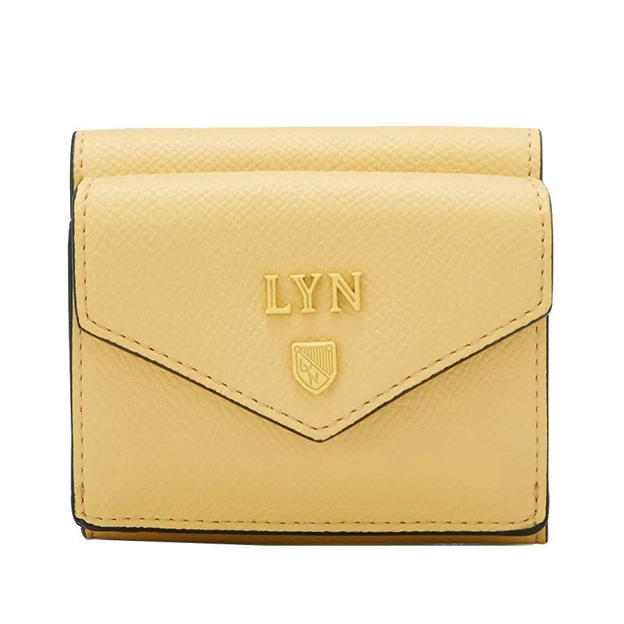 Ví Nữ Lyn Double Short Wallet Yellow LL25CWS804 Màu Vàng