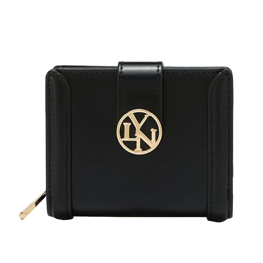 Ví Nữ Lyn Persy Short Wallet Black LL25CWS002 Màu Đen