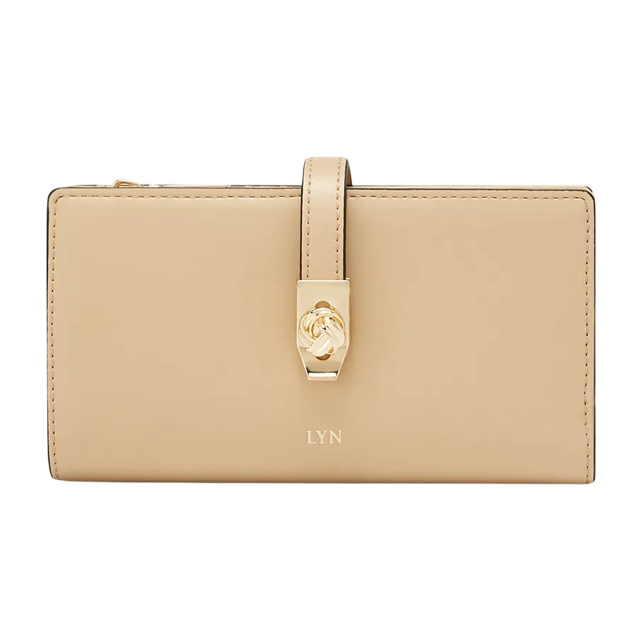 Ví Nữ Lyn Re-Edit Lucky Semi Long Wallets LL25CWS019 Màu Be | Vua Hàng Hiệu