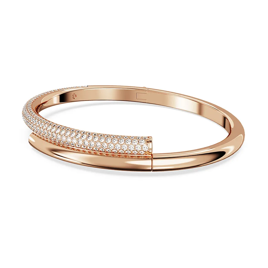 Vòng Đeo Tay Nữ Swarovski Dextera Bangle Rose Gold-Tone Plated 5700932 ...
