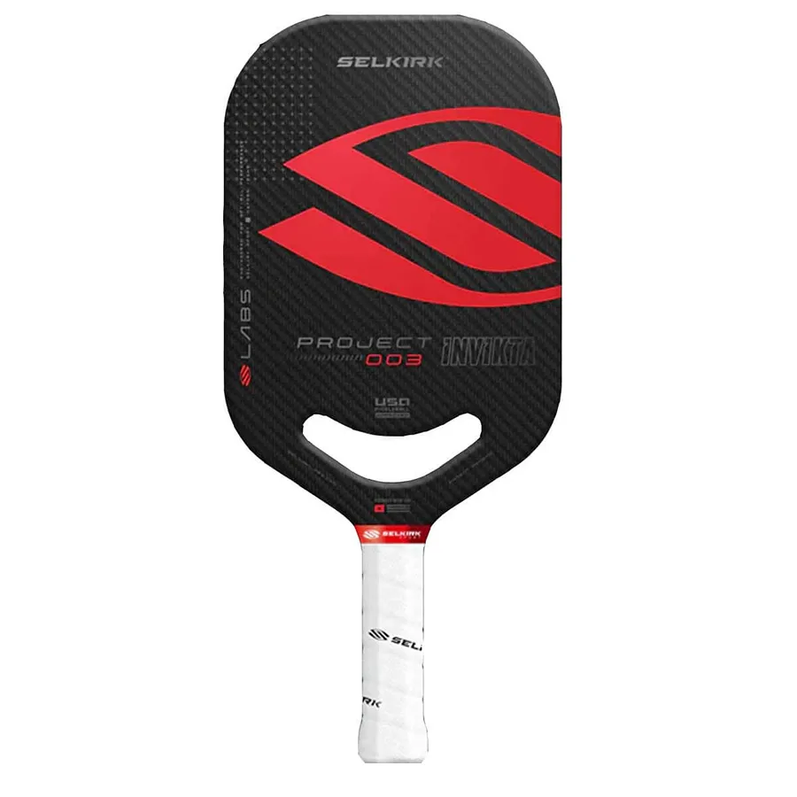 Vợt Pickleball Selkirk Labs Project 003 Invikta 20mm Màu Đen Đỏ
