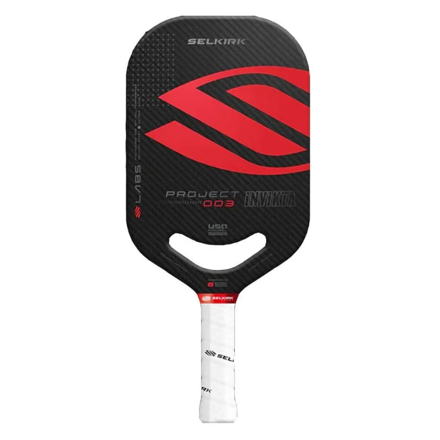 Vợt Pickleball Selkirk Labs Project 003 Invikta 20mm Màu Đỏ - Đen