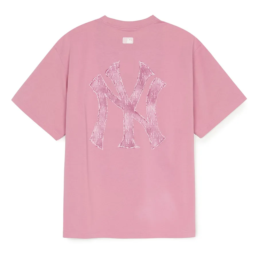 Áo Phông MLB Denimlike Monogram Big Lux Over Fit Tshirt New