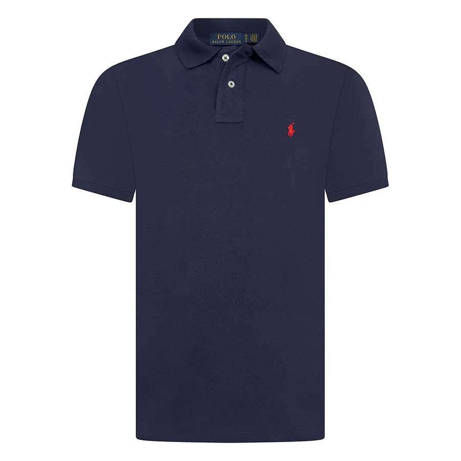 Áo Polo Trẻ Em Ralph Lauren Pony Cotton Polo Shirt 323547926004 Màu Xanh Navy Size L