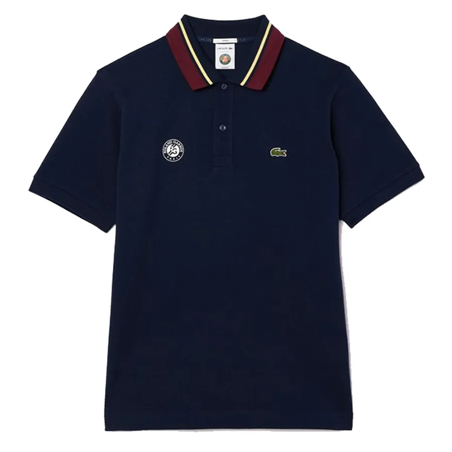 Áo Polo Unisex Lacoste Roland Garros Sport Shirt PH7901 166 Màu Xanh Đen Size XS