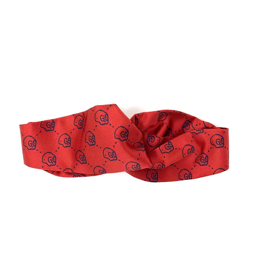 Băng Đô Gucci Silk Headband 4554773G0406568 Màu Đỏ Vua Hàng Hiệu