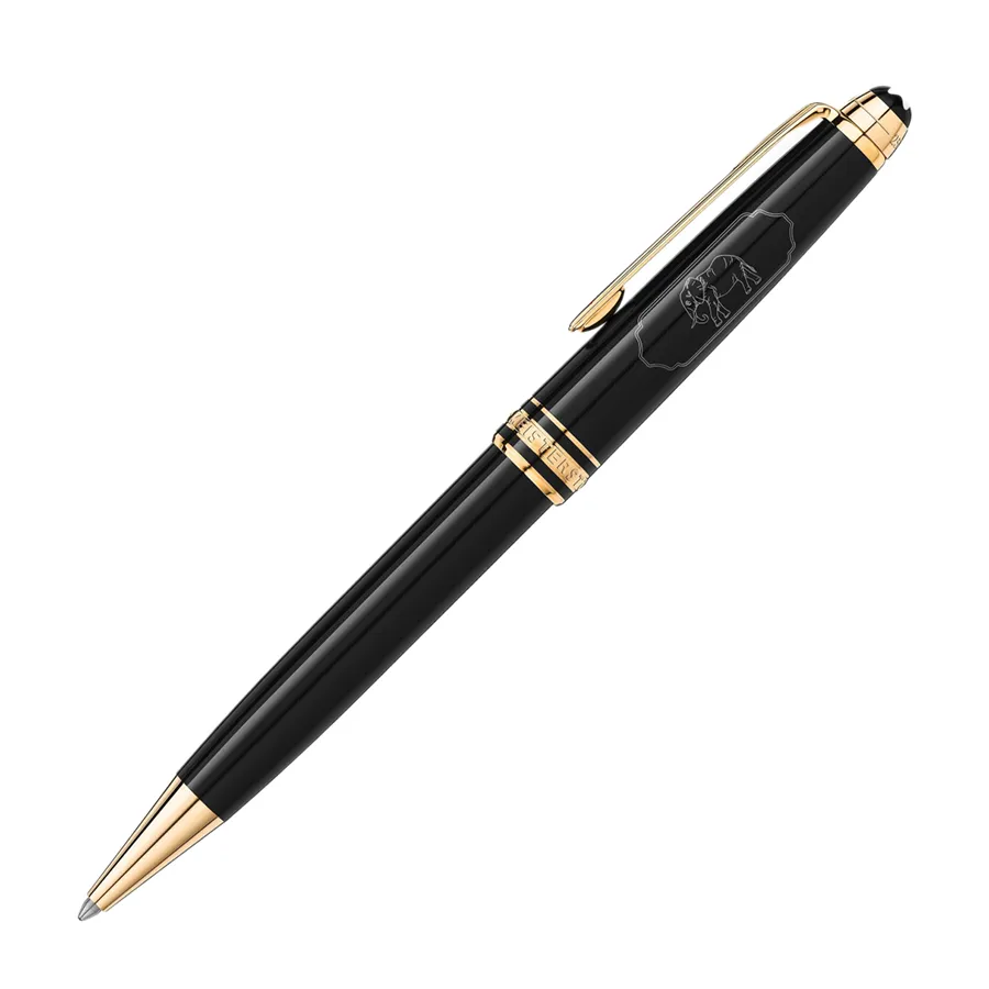 Bút Ký Montblanc Meisterstück Around The World In 80 Days Classique Ballpoint MB128475 Màu Xám