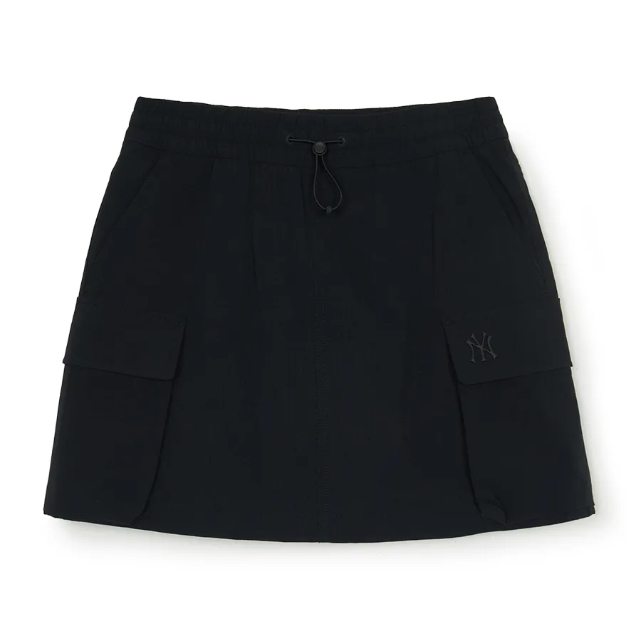 Chân Váy MLB Basic Gorpcore Ripstop Cargo Mini Skirt New York Yankees 3FSKB0153-50BKS Màu Đen Size XS