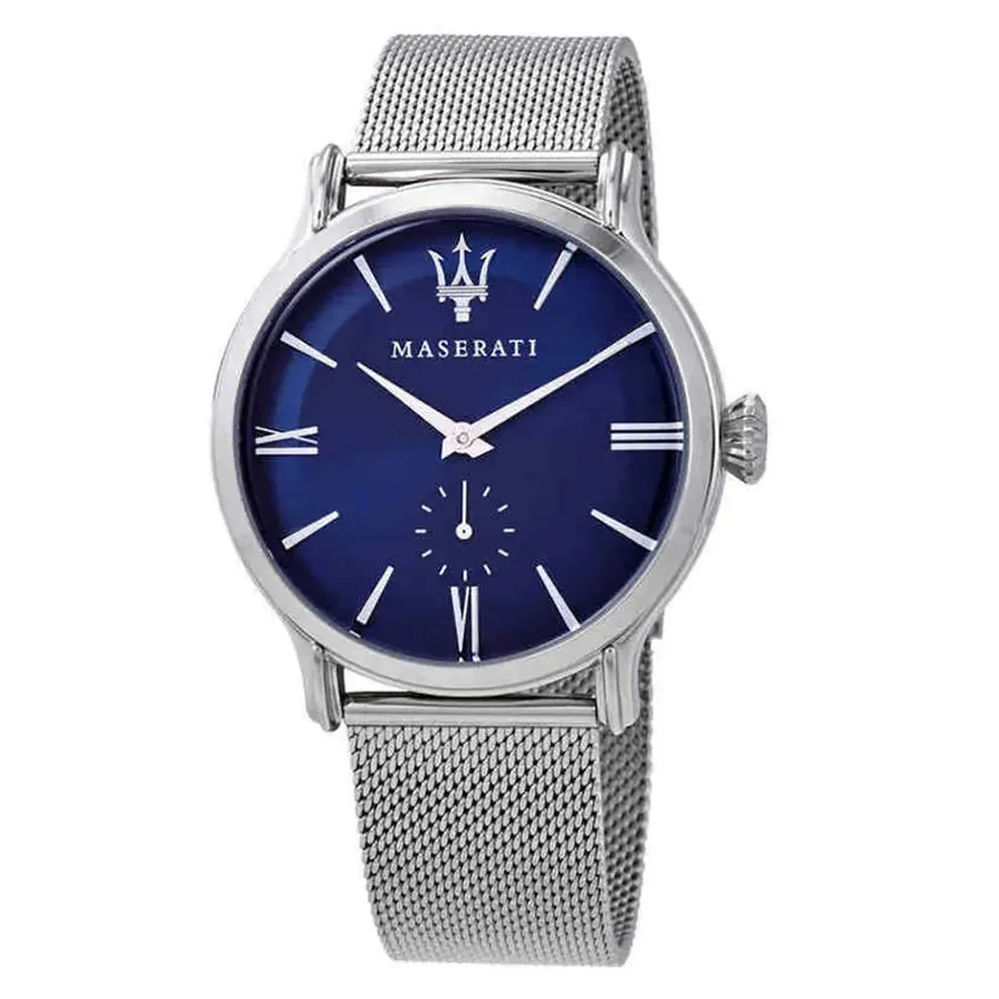 Đồng Hồ Nam Maserati Epoca Blue Dial R8853118006 Màu Bạc
