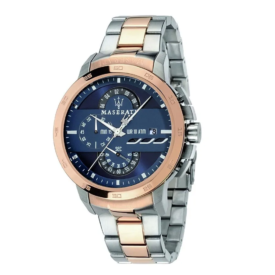 Đồng Hồ Nam Maserati Ingegno Chronograph Quartz R8873619002 Màu Bạc/Vàng Hồng