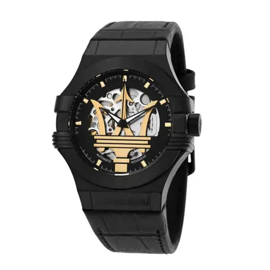 Đồng Hồ Nam Maserati Potenza Automatic Black Dial Watch R8821108036 Màu Đen
