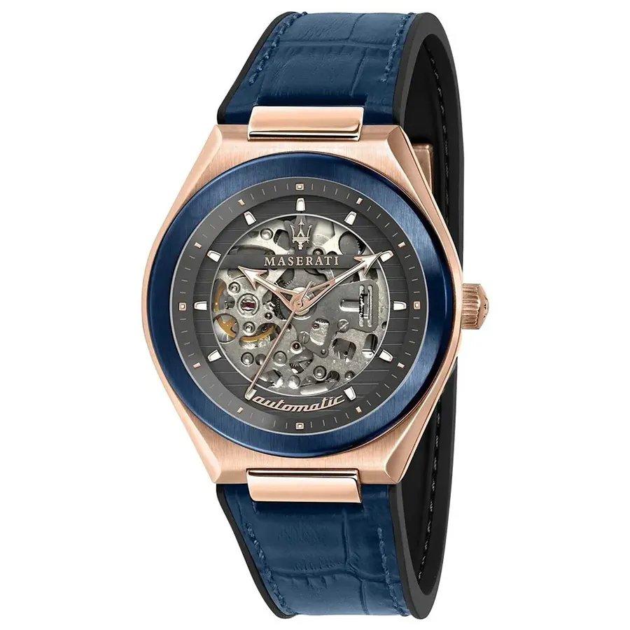 Đồng Hồ Nam Maserati Triconic Automatic R8821139002 Màu Xanh