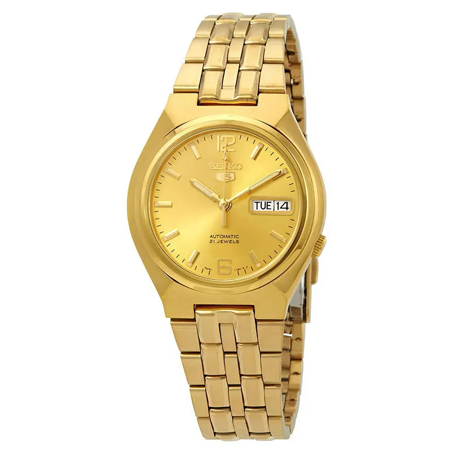 Đồng Hồ Nam Seiko Series Automatic Gold Dial Men Watch SNKL64