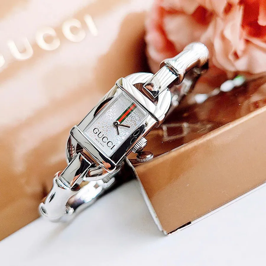 Đồng Hồ Nữ Gucci Watch 6800 YA068555 Màu Bạc | Vua Hàng Hiệu